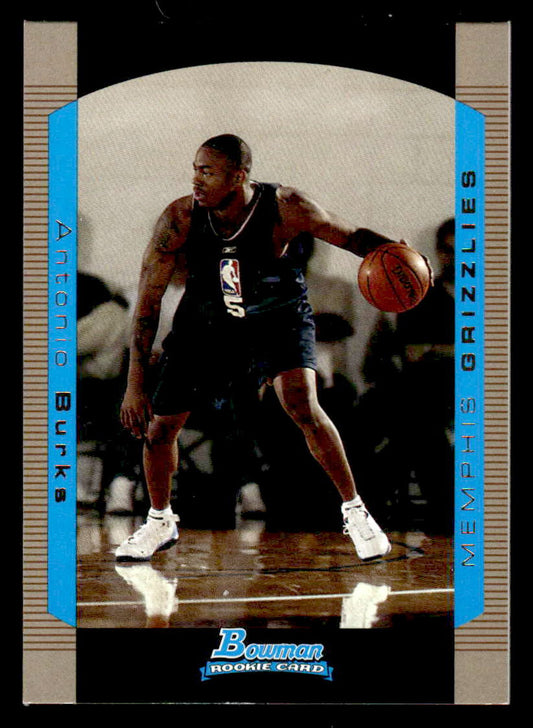 2004-05 Bowman #134 Antonio Burks Gold