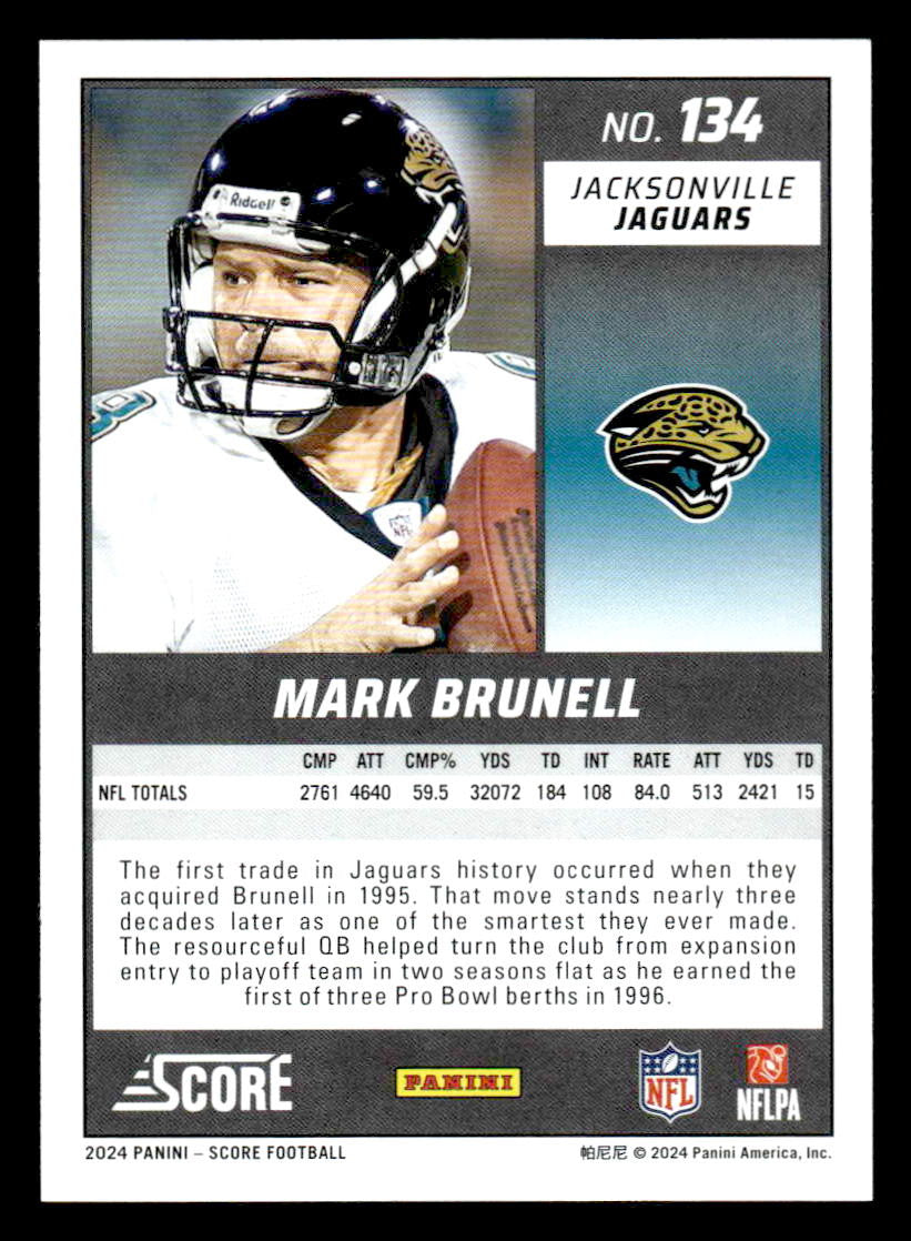 2024 Score #134 Mark Brunell