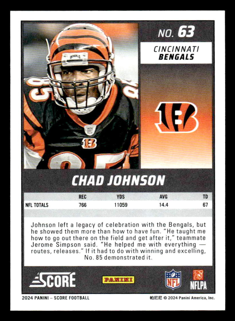 2024 Score #63 Chad Johnson