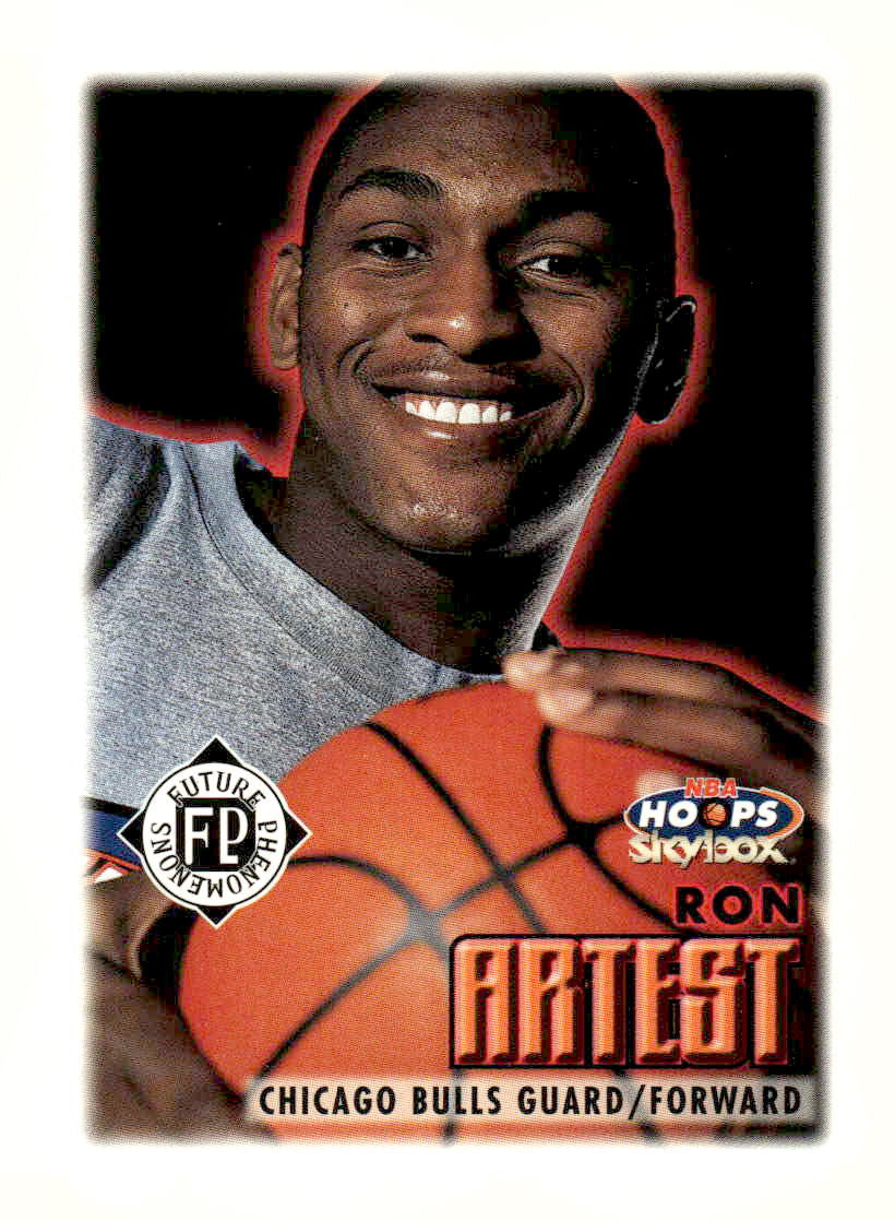 1999-00 Hoops #166 Ron Artest