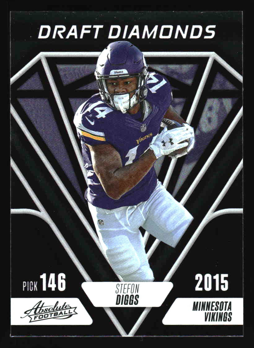 2023 Panini Absolute #DD-12 Stefon Diggs Draft Diamonds