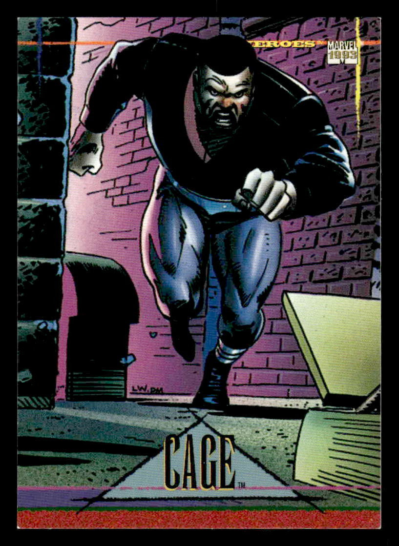 1993 SkyBox Marvel Universe #89 Cage