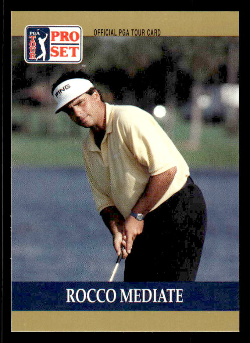 1990 Pro Set PGA Tour #15 Rocco Mediate