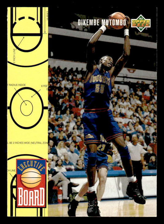 1993-94 Upper Deck #431 Dikembe Mutombo