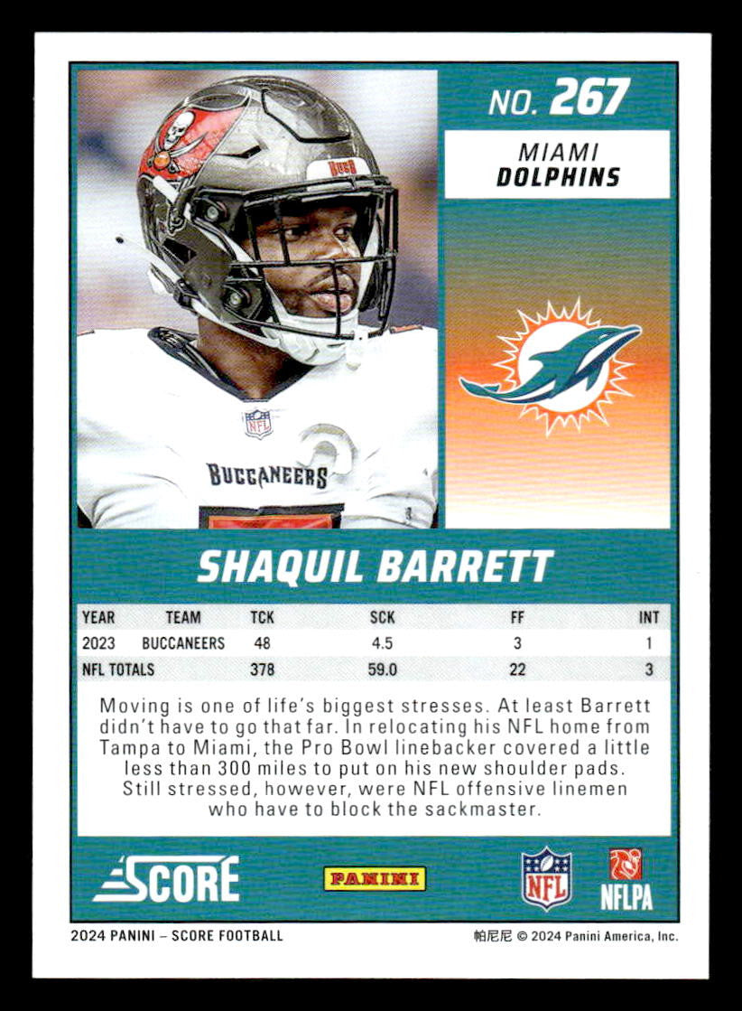 2024 Score #267 Shaquil Barrett