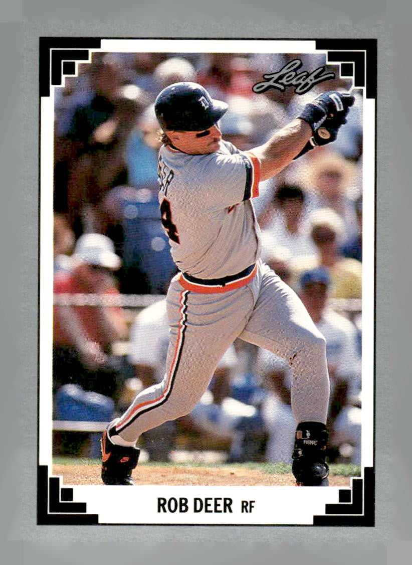 1991 Leaf #237 Rob Deer