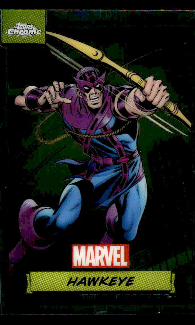 2024 Topps Chrome Marvel #49 Hawkeye