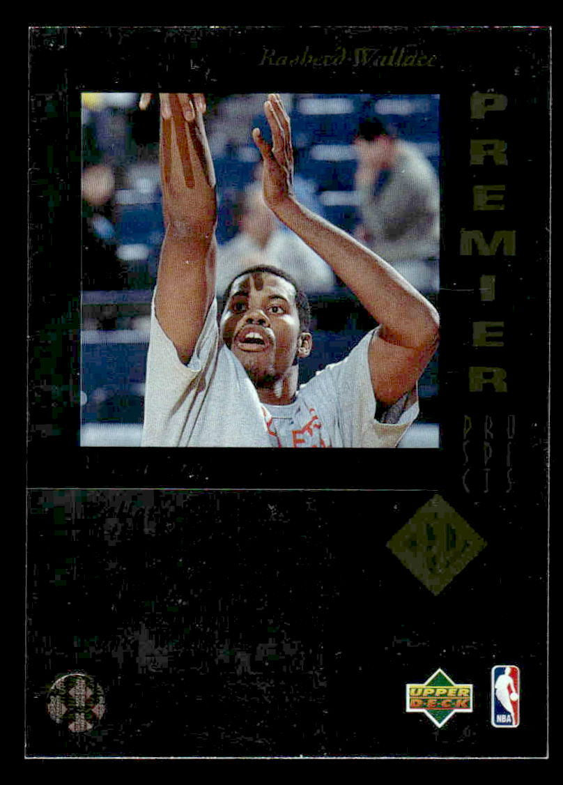 1995-96 SP #167 Rasheed Wallace
