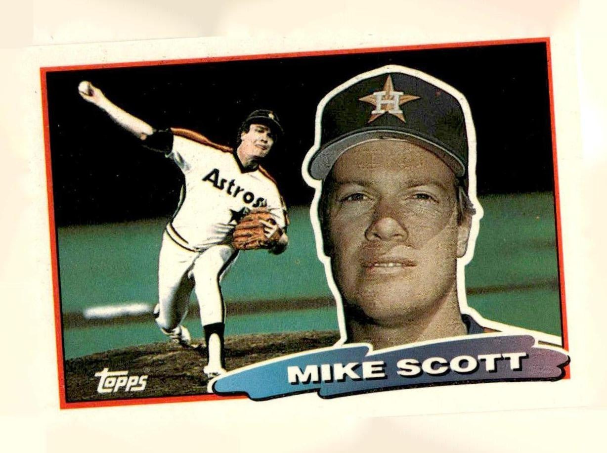 1988 Topps Big #140 Mike Scott