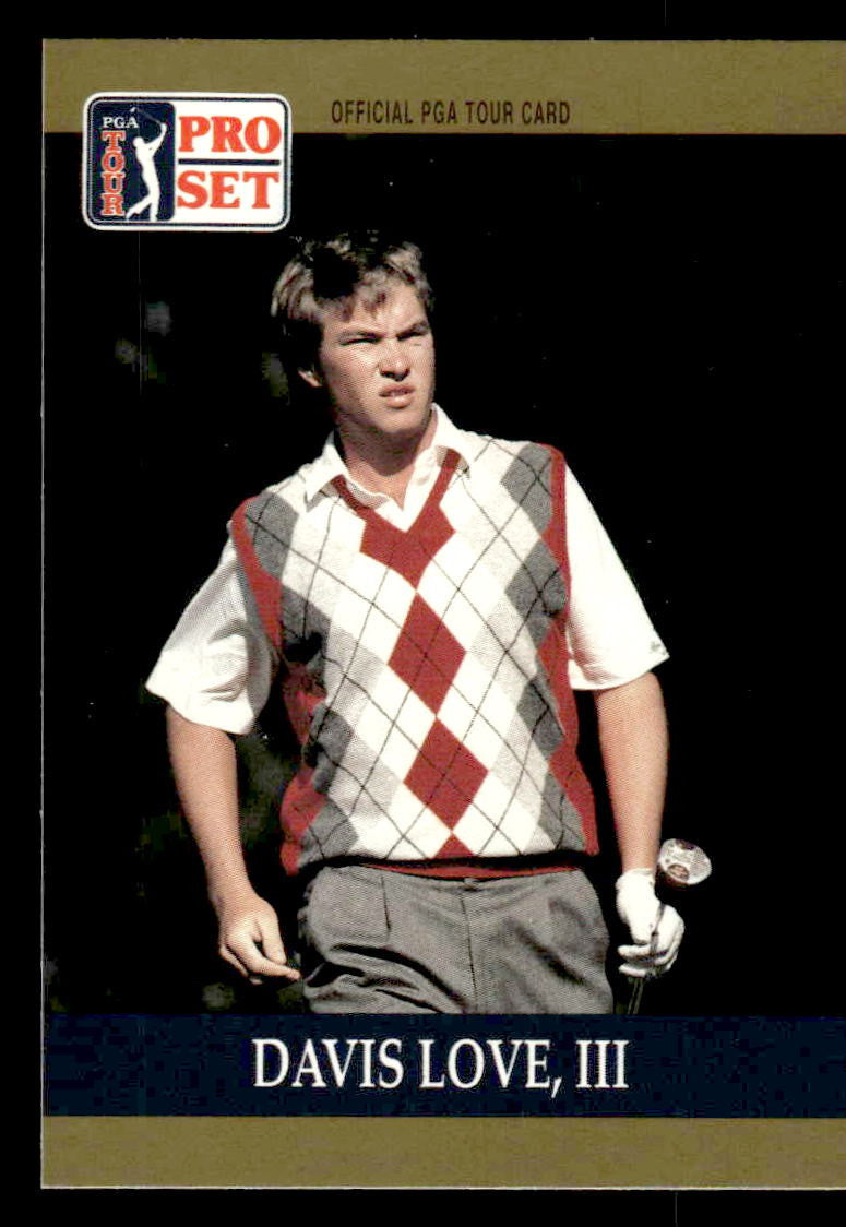 1990 Pro Set PGA Tour #56 Davis Love III