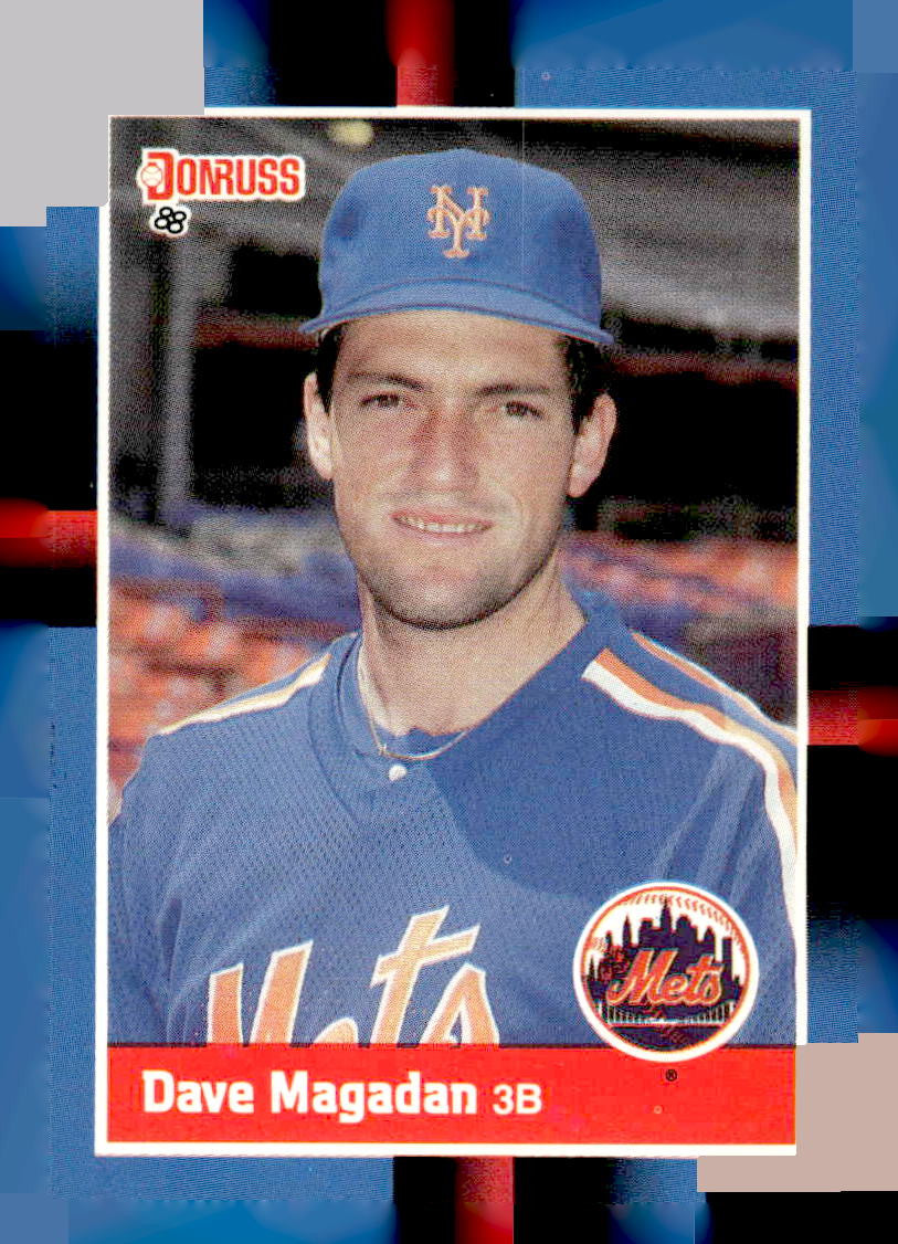 1988 Donruss #323b Dave Magadan