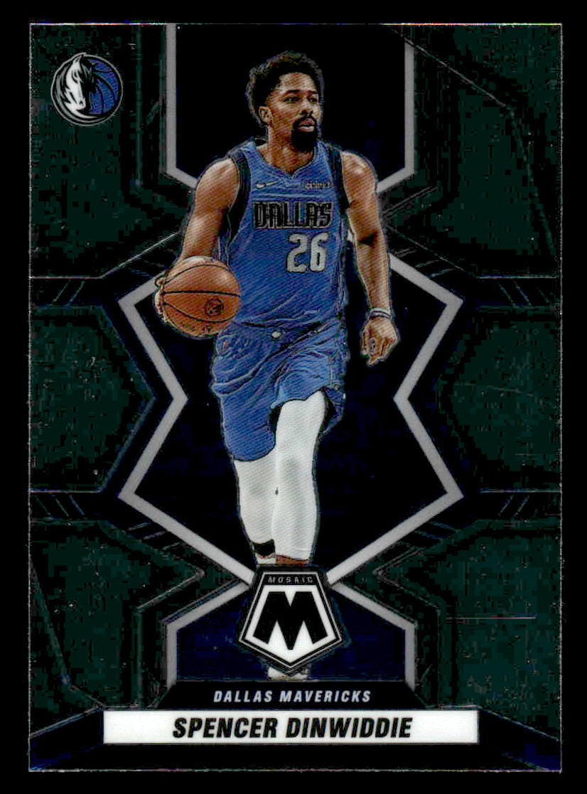 2021-22 Panini Mosaic #175 Spencer Dinwiddie