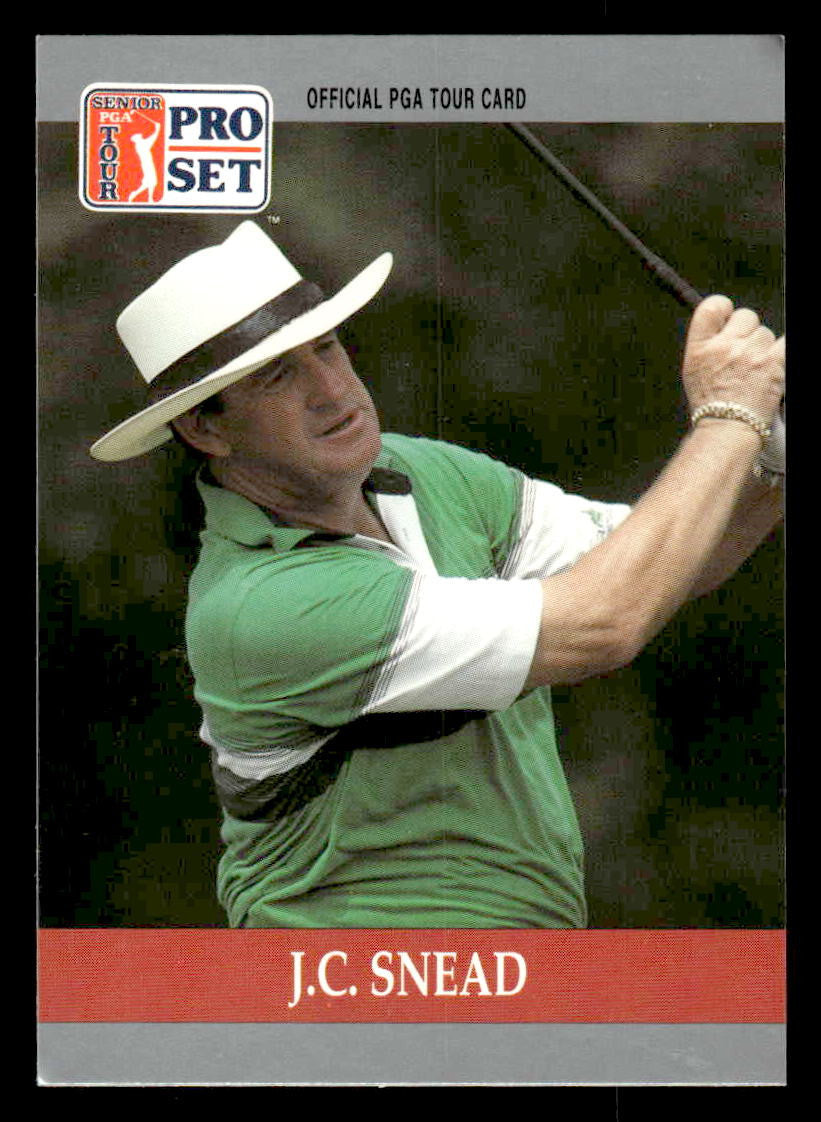 1990 Pro Set PGA Tour #99 J.C. Snead