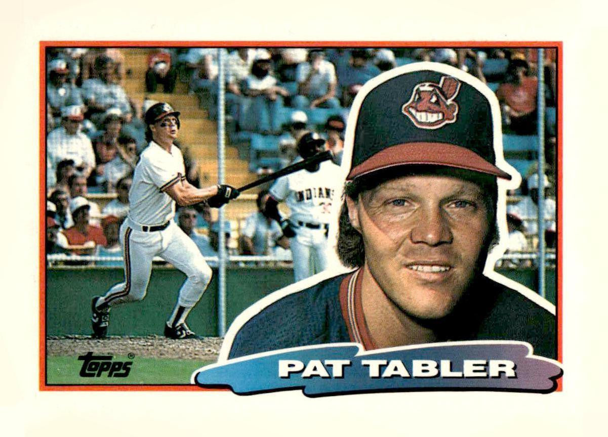 1988 Topps Big #173 Pat Tabler