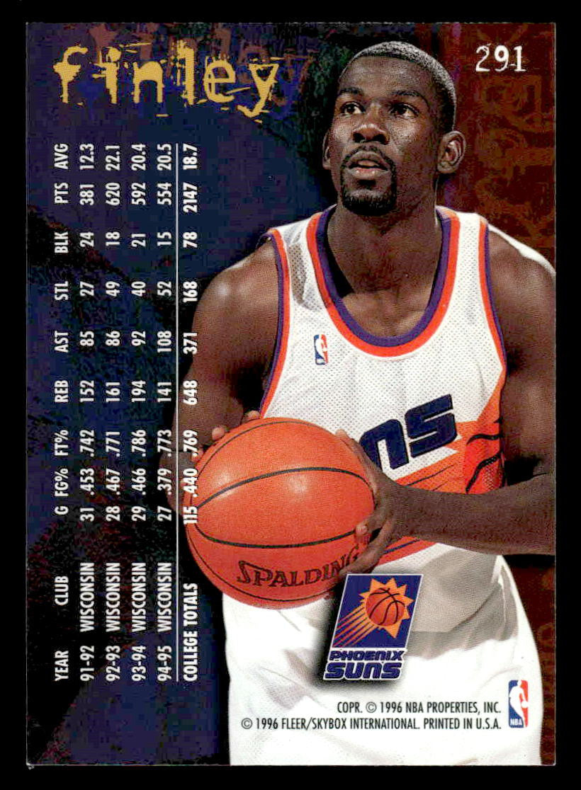1995-96 Fleer #291 Michael Finley