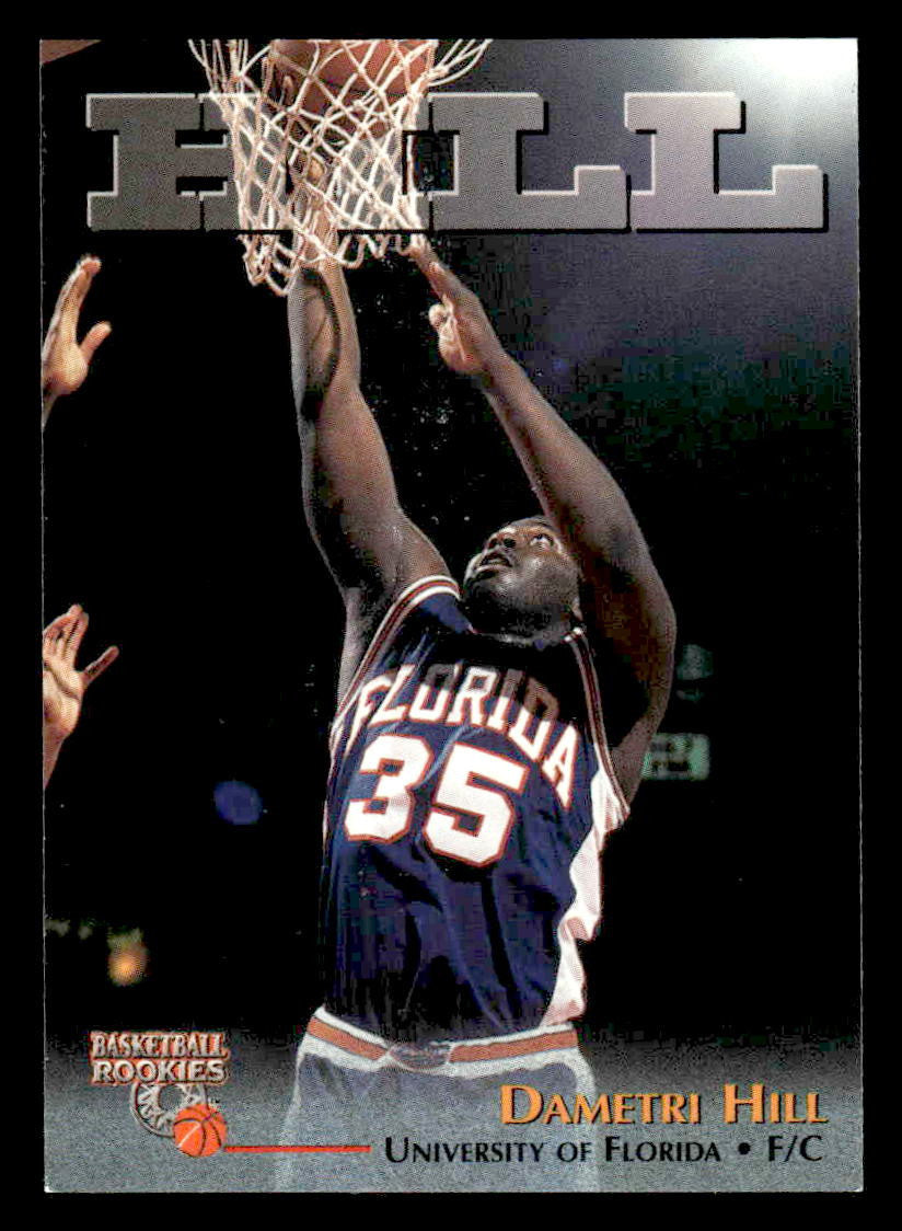 1996 Score Board Rookies #73 Dametri Hill