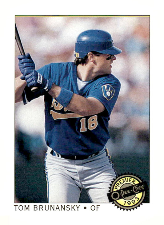 1993 O-Pee-Chee Premier #34 Tom Brunansky