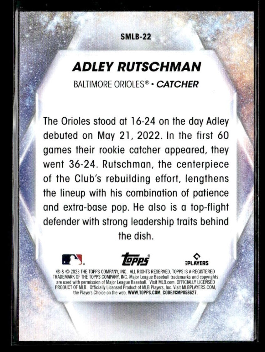 2023 Topps #SMLB-22 Adley Rutschman Stars of MLB