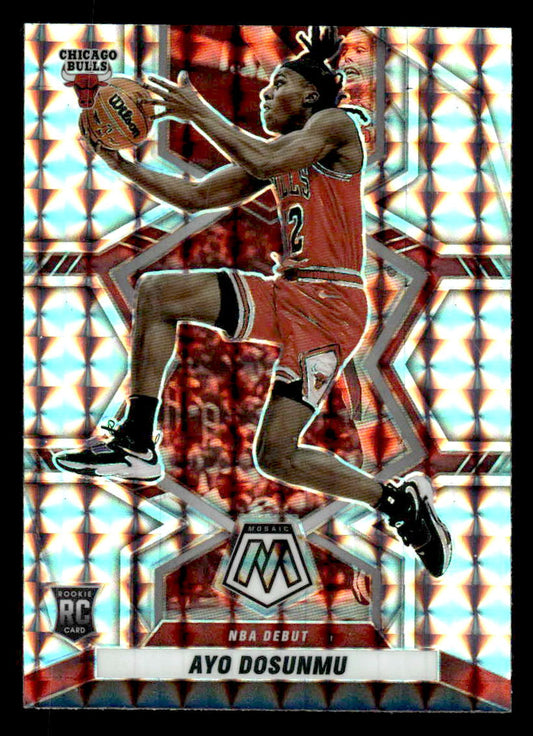 2021-22 Panini Mosaic #279 Ayo Dosunmu Mosaic