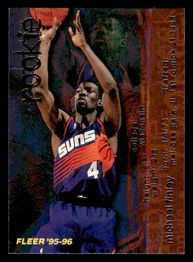 1995-96 Fleer European #360 Michael Finley