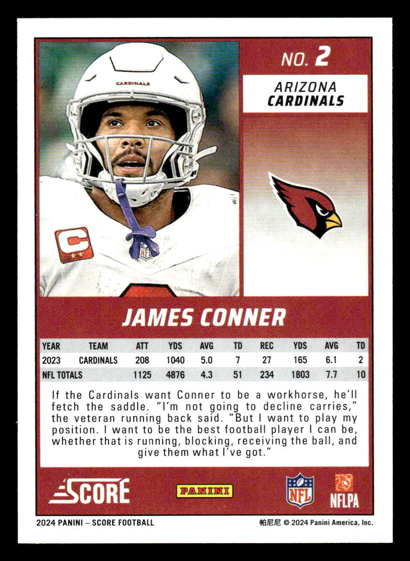 2024 Score #2 James Conner