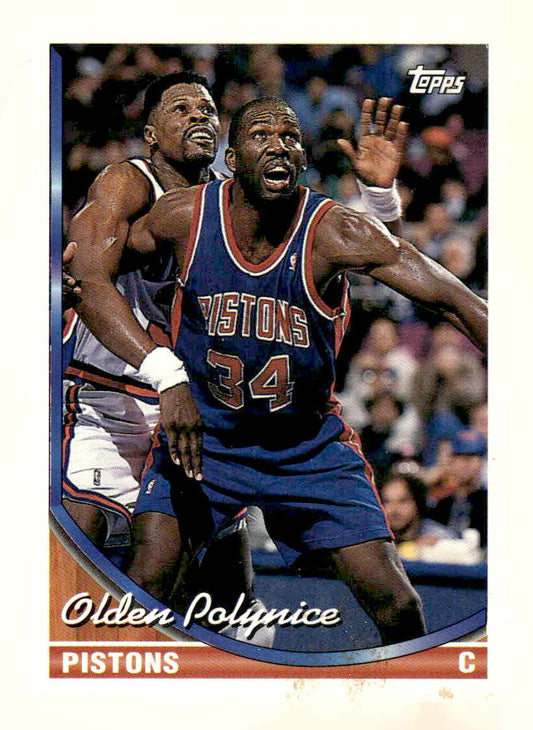 1993-94 Topps #48 Olden Polynice