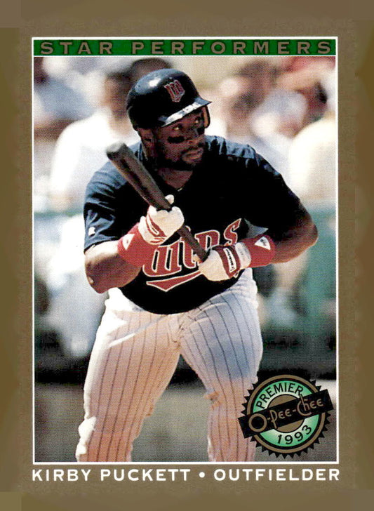 1993 O-Pee-Chee Premier #11 Kirby Puckett Pee-Chee Premier - Star Performers