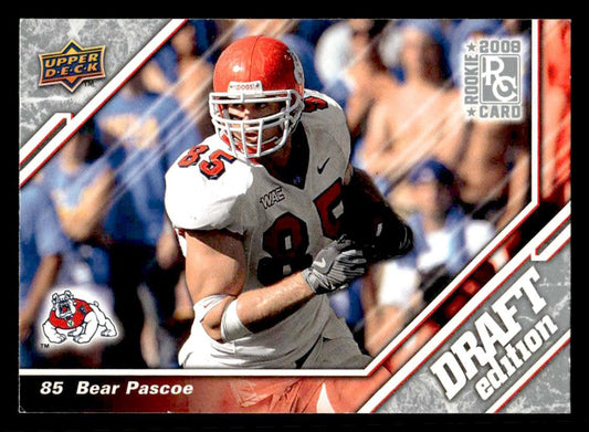 2009 Upper Deck Draft Edition #150 Bear Pascoe
