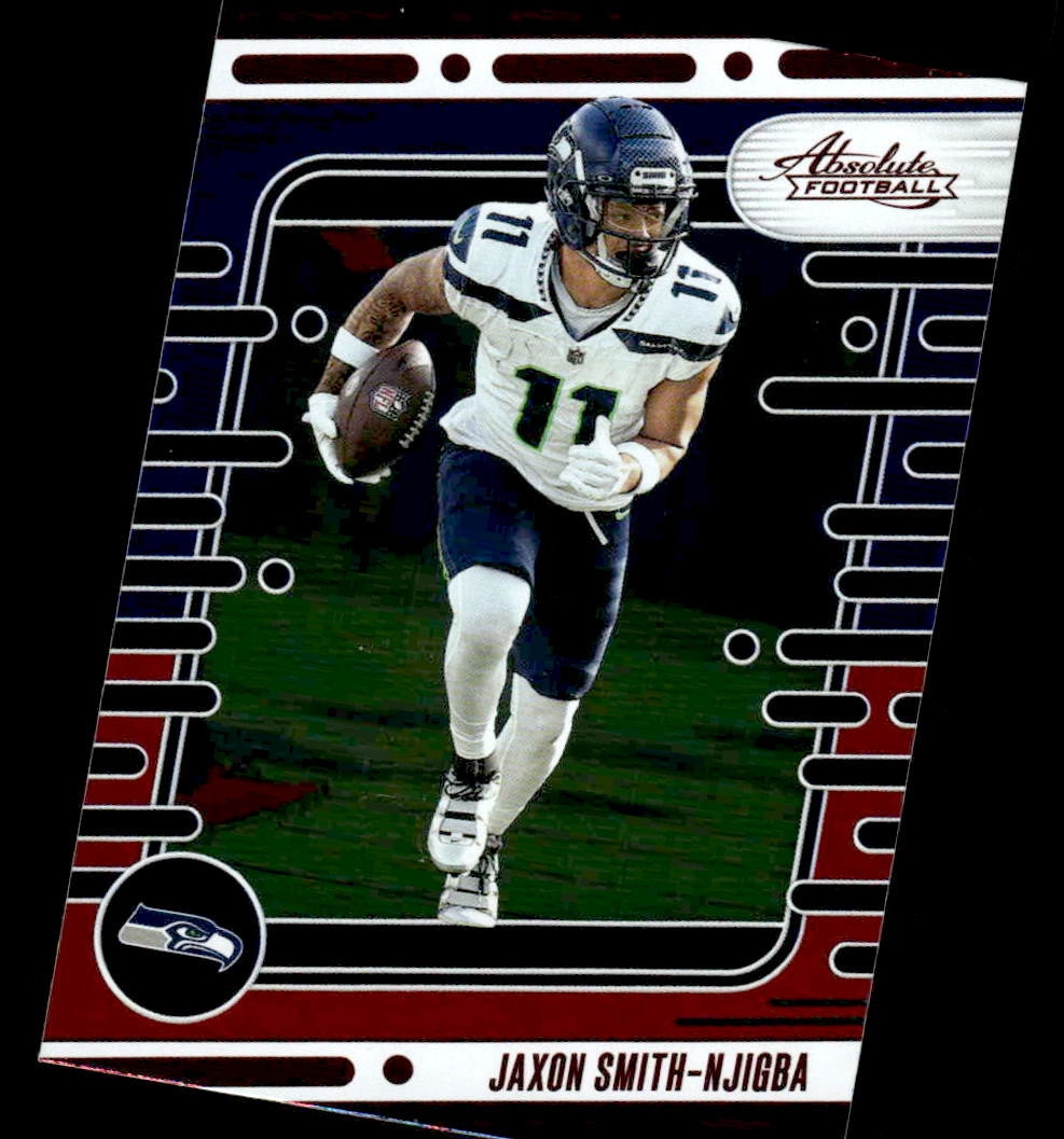 2024 Panini Absolute #94 Jaxon Smith-Njigba Red and Blue