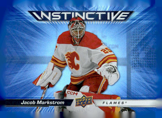 2023-24 Upper Deck #IN-22 Jacob Markstrom Instinctive