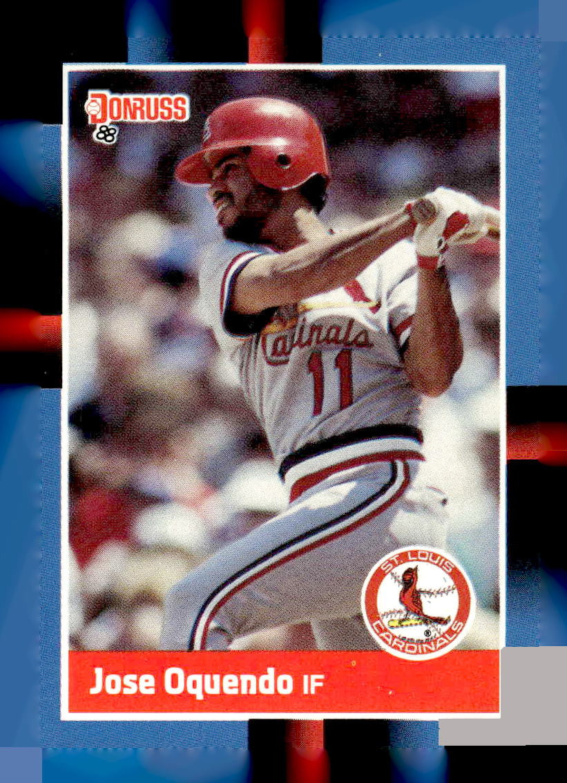 1988 Donruss #234c Jose Oquendo