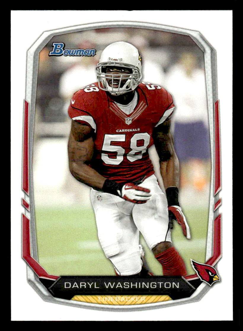 2013 Bowman #96 Daryl Washington