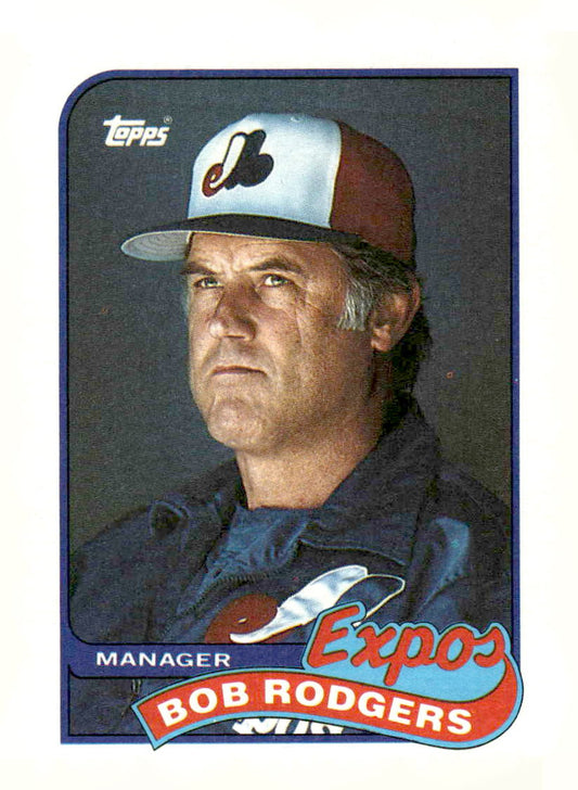 1989 Topps #474 Bob Rodgers