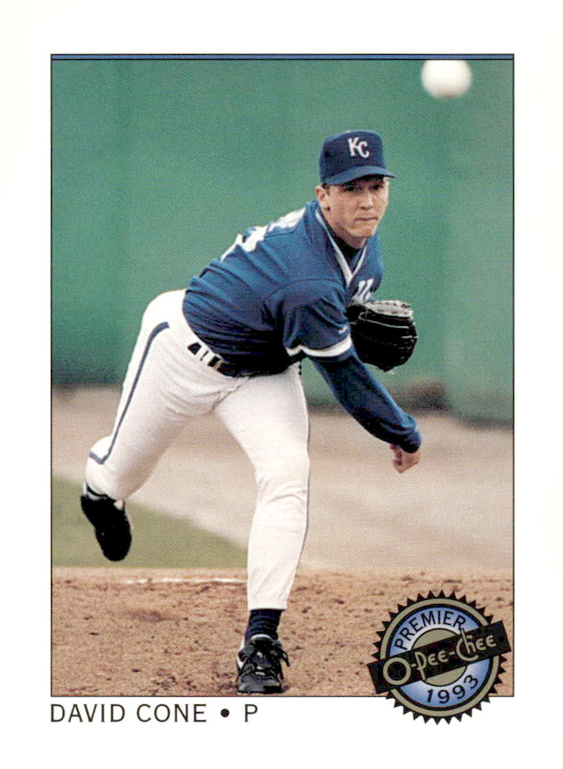 1993 O-Pee-Chee Premier #92 David Cone