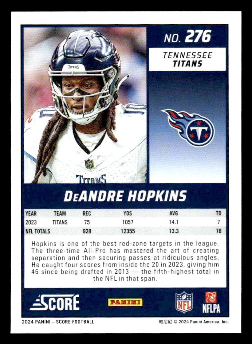 2024 Score #276 DeAndre Hopkins