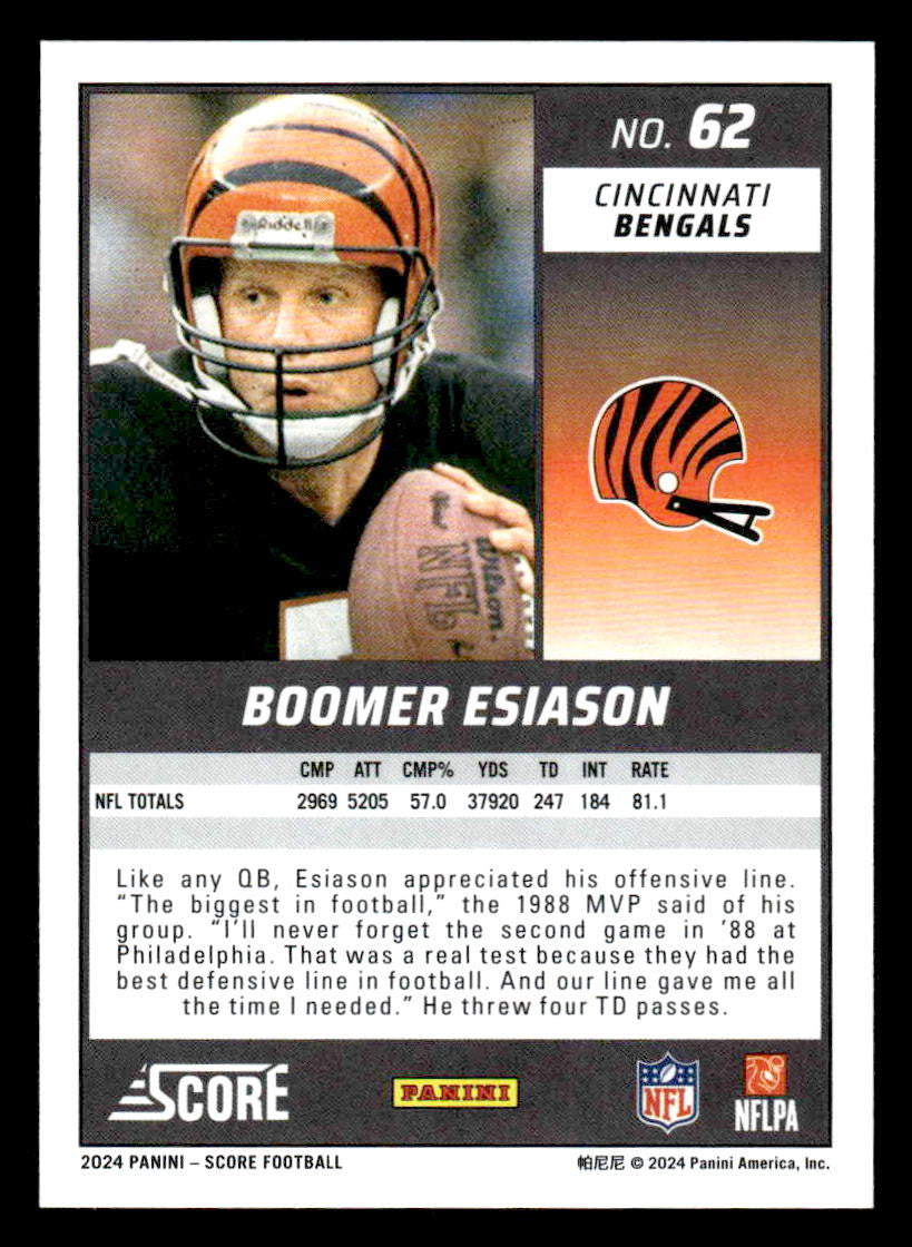2024 Score #62 Boomer Esiason