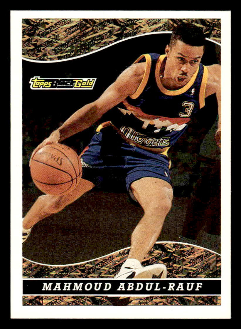 1993-94 Topps #13 Mahmoud Abdul-Rauf Black Gold
