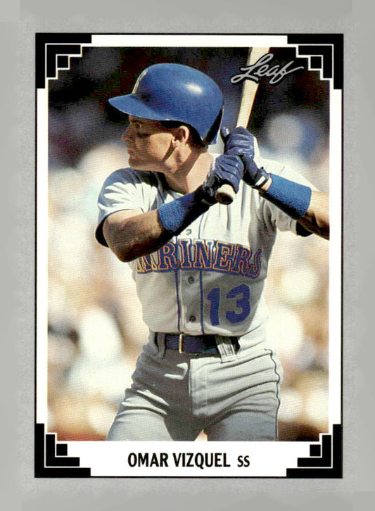 1991 Leaf #91 Omar Vizquel