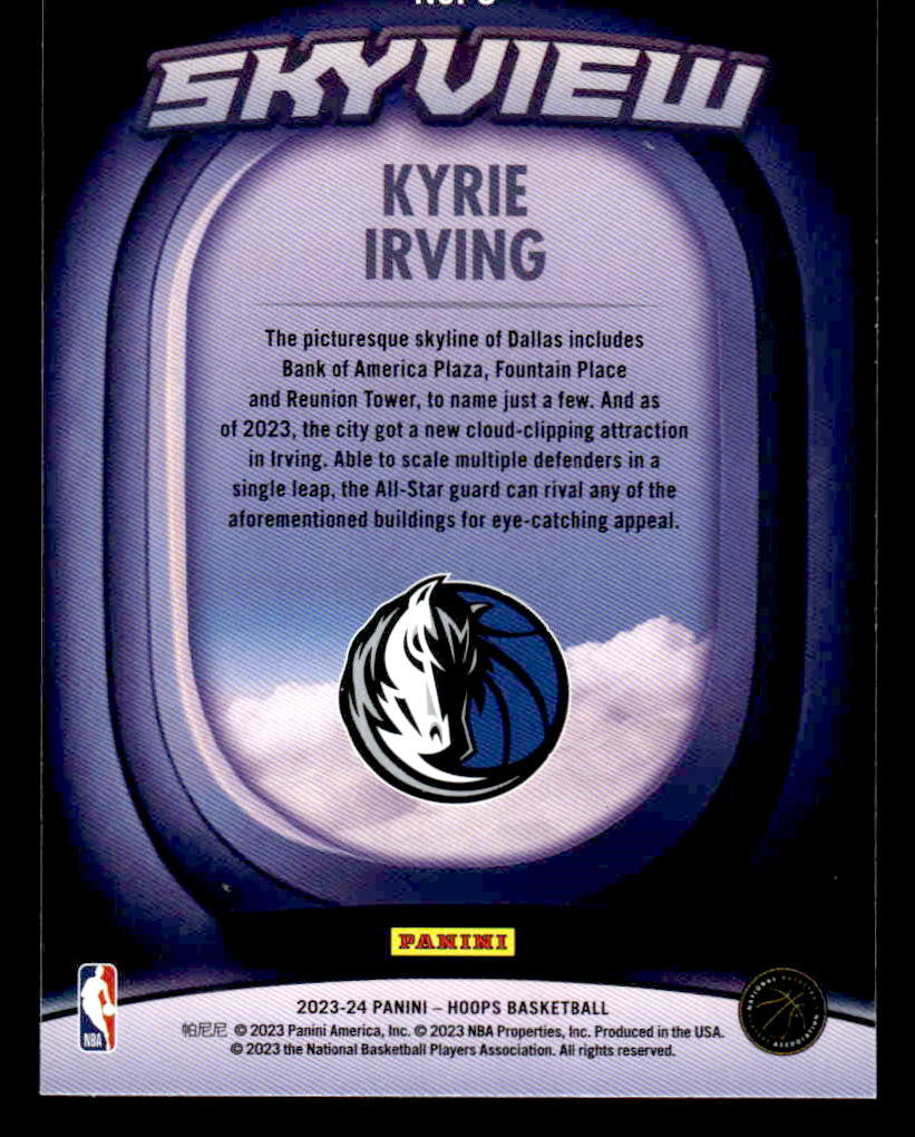 2023-24 Hoops Winter #6 Kyrie Irving Skyview