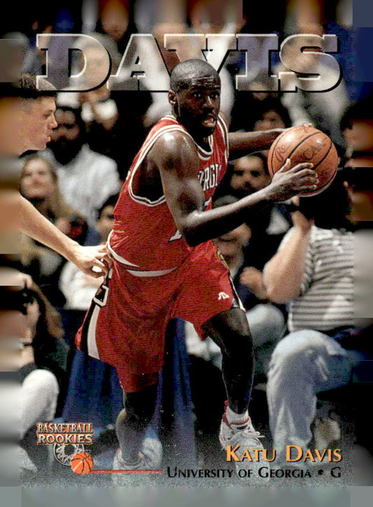 1996 Score Board Rookies #65 Katu Davis