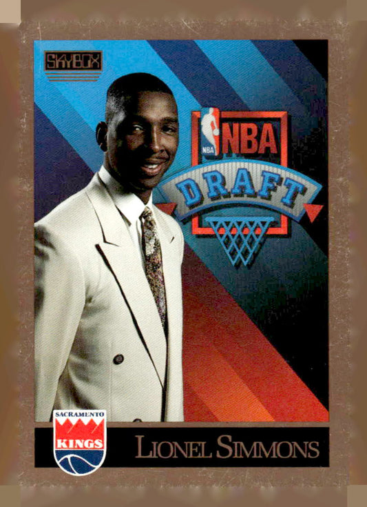 1990-91 SkyBox #364 Lionel Simmons