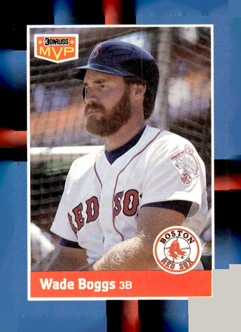 1988 Donruss #BC-7b Wade Boggs Bonus MVPs