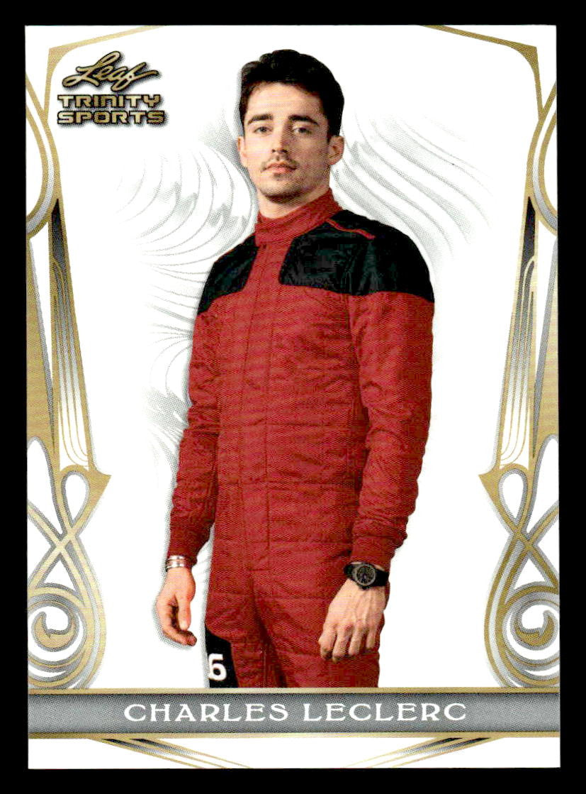 2023 Leaf Trinity #BS-3 Charles Leclerc Base Sports