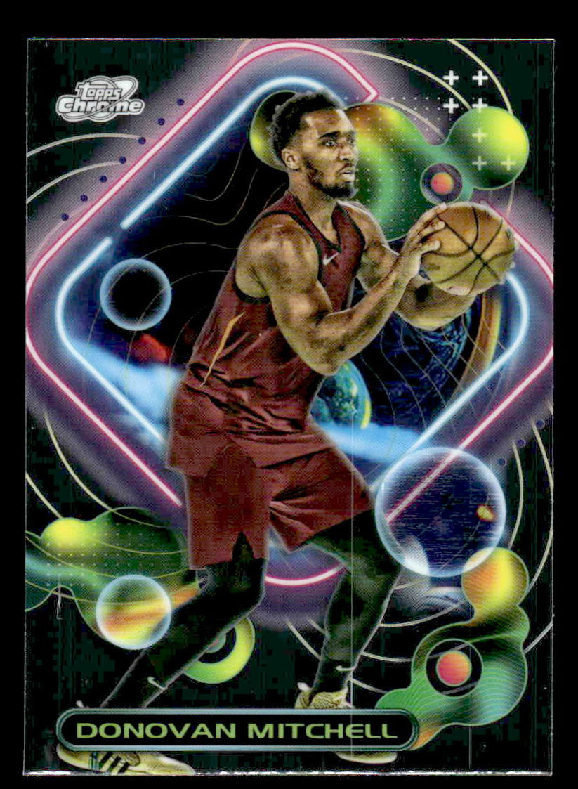2023-24 Topps Chrome Cosmic #25 Donovan Mitchell