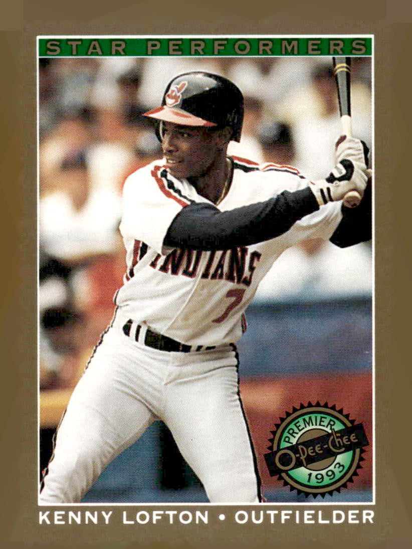 1993 O-Pee-Chee Premier #17 Kenny Lofton Pee-Chee Premier - Star Performers