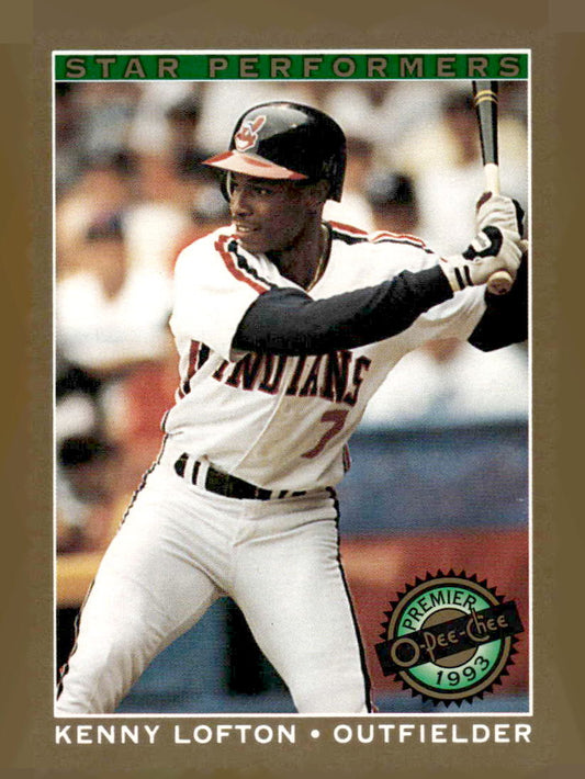 1993 O-Pee-Chee Premier #17 Kenny Lofton Pee-Chee Premier - Star Performers