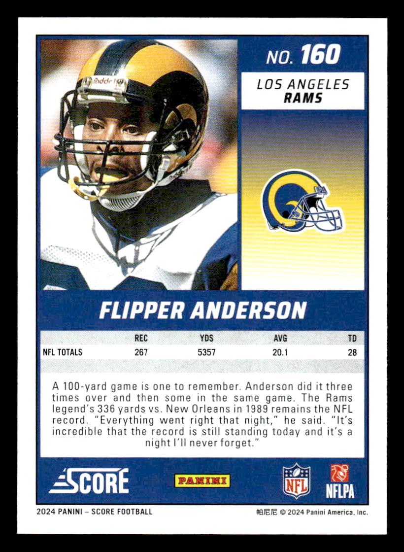2024 Score #160 Flipper Anderson