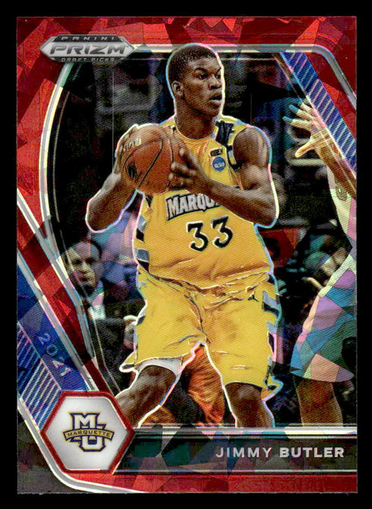 2021 Panini Prizm Draft Picks #66 Jimmy Butler Red Ice