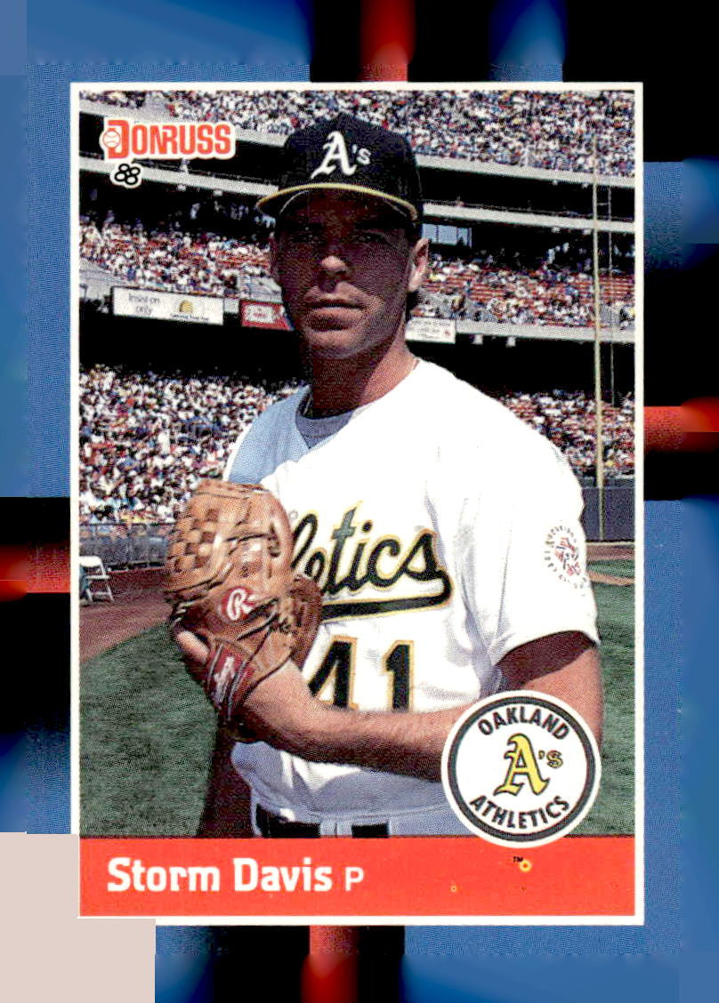 1988 Donruss #595c Storm Davis