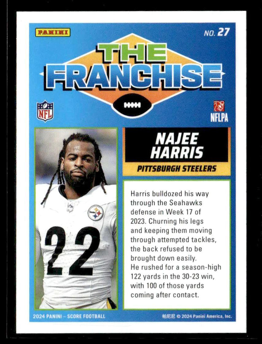 2024 Score #27 Najee Harris The Franchise